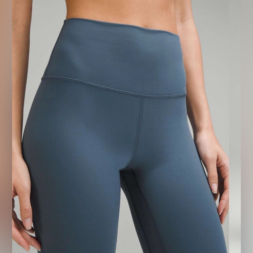 Lululemon Align 28” Leggings - Size 6, Iron Blue